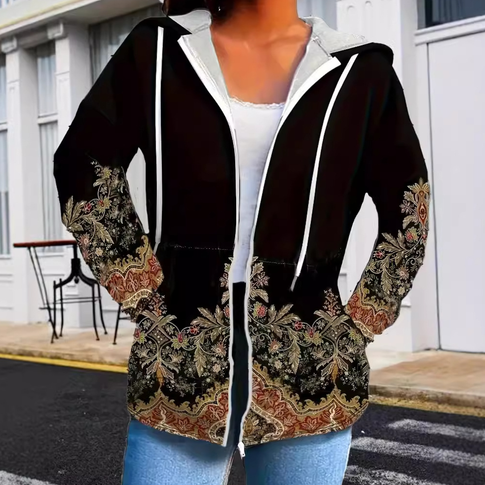 R&B | Frau Herbstjacke mit Kapuze