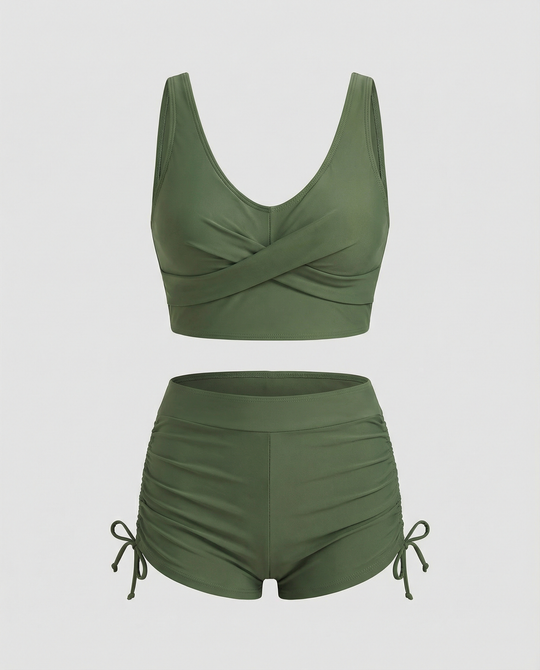 R&B | Olivgrün Active Bikini Satz