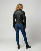 Elegante Lederjacke Damen | R&B