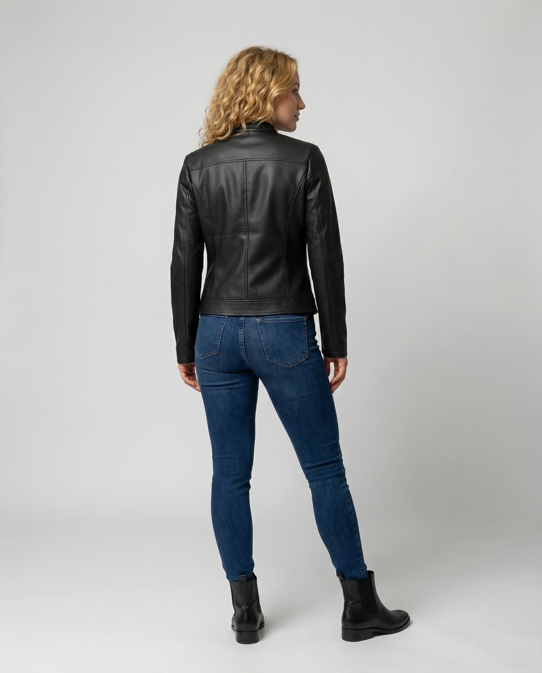 Elegante Lederjacke Damen | R&B