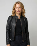Elegante Lederjacke Damen | R&B