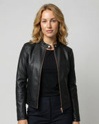 Elegante Lederjacke Damen | R&B