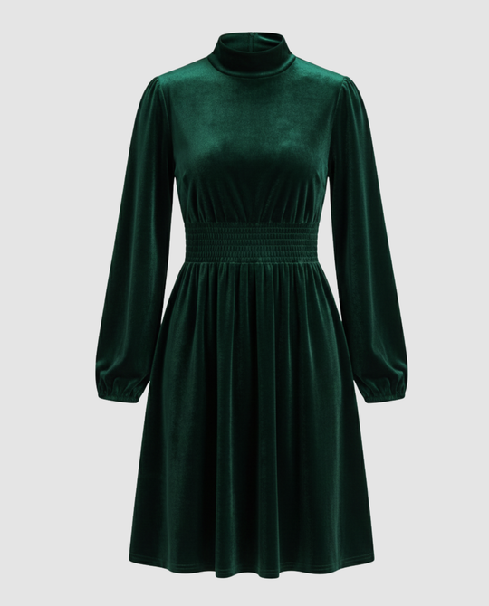 Elegantes Samtkleid Damen | R&B