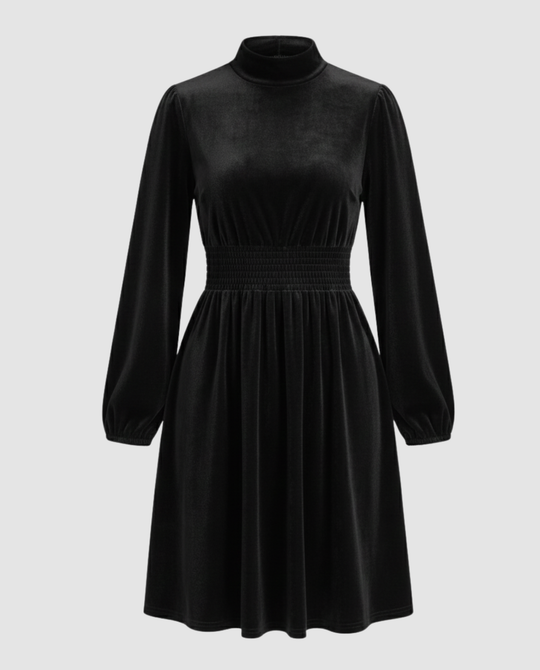 Elegantes Samtkleid Damen | R&B