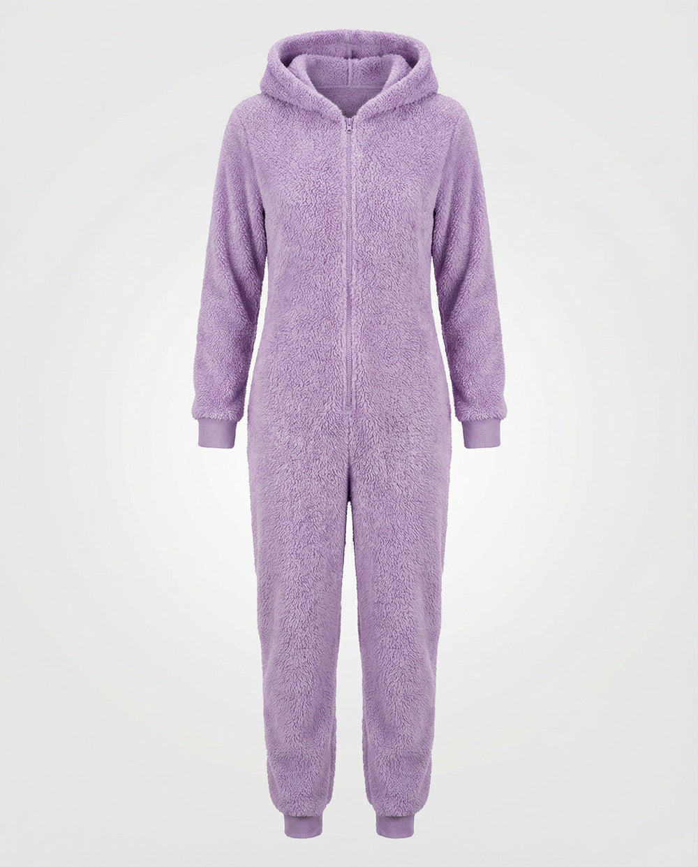 Damen Teddy Fleece Overall Kapuze | R&B