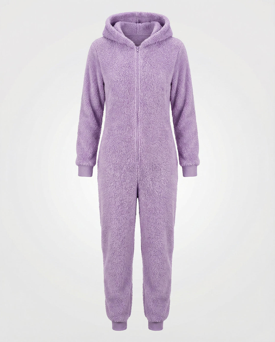 Damen Teddy Fleece Overall Kapuze | R&B