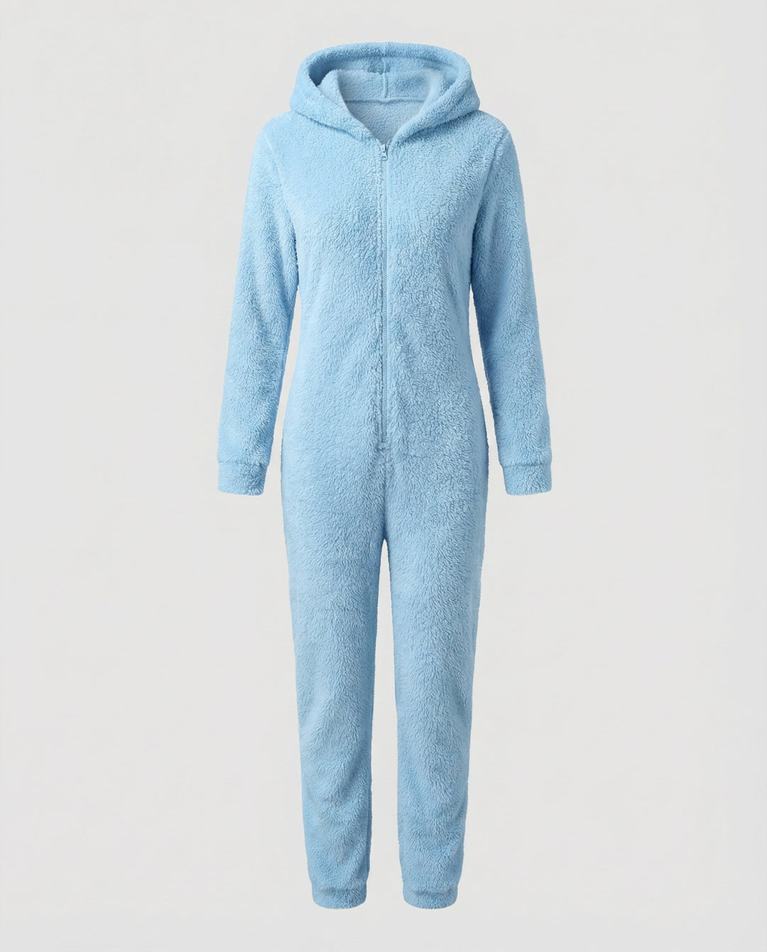 Damen Teddy Fleece Overall Kapuze | R&B
