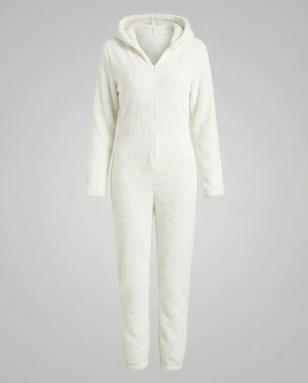 Damen Teddy Fleece Overall Kapuze | R&B