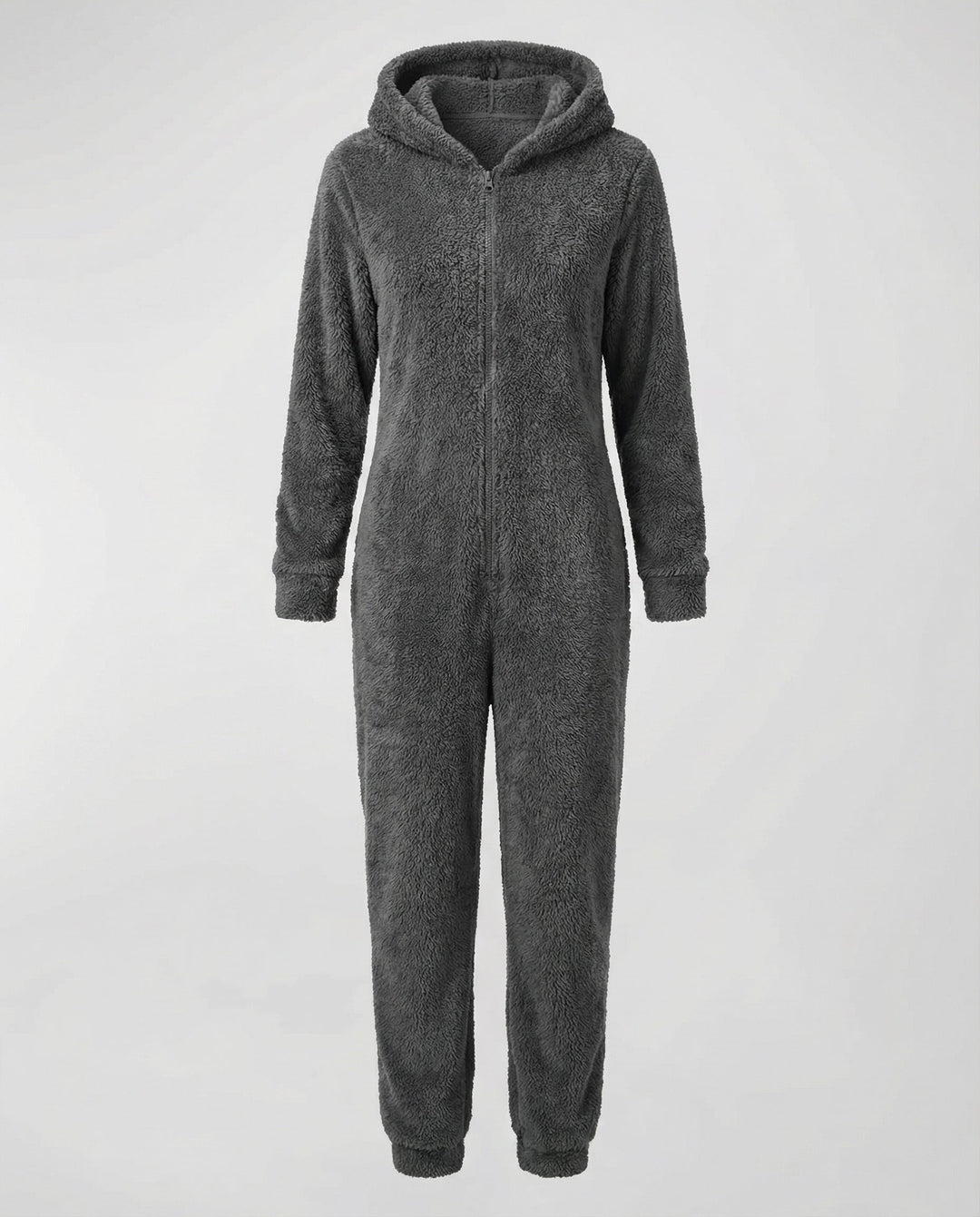 Damen Teddy Fleece Overall Kapuze | R&B