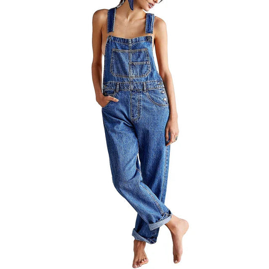 R&B | Stilvoller Denim Overall mit Lässig Passform