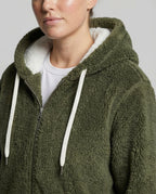 Übergroße Teddyjacke Damen | R&B