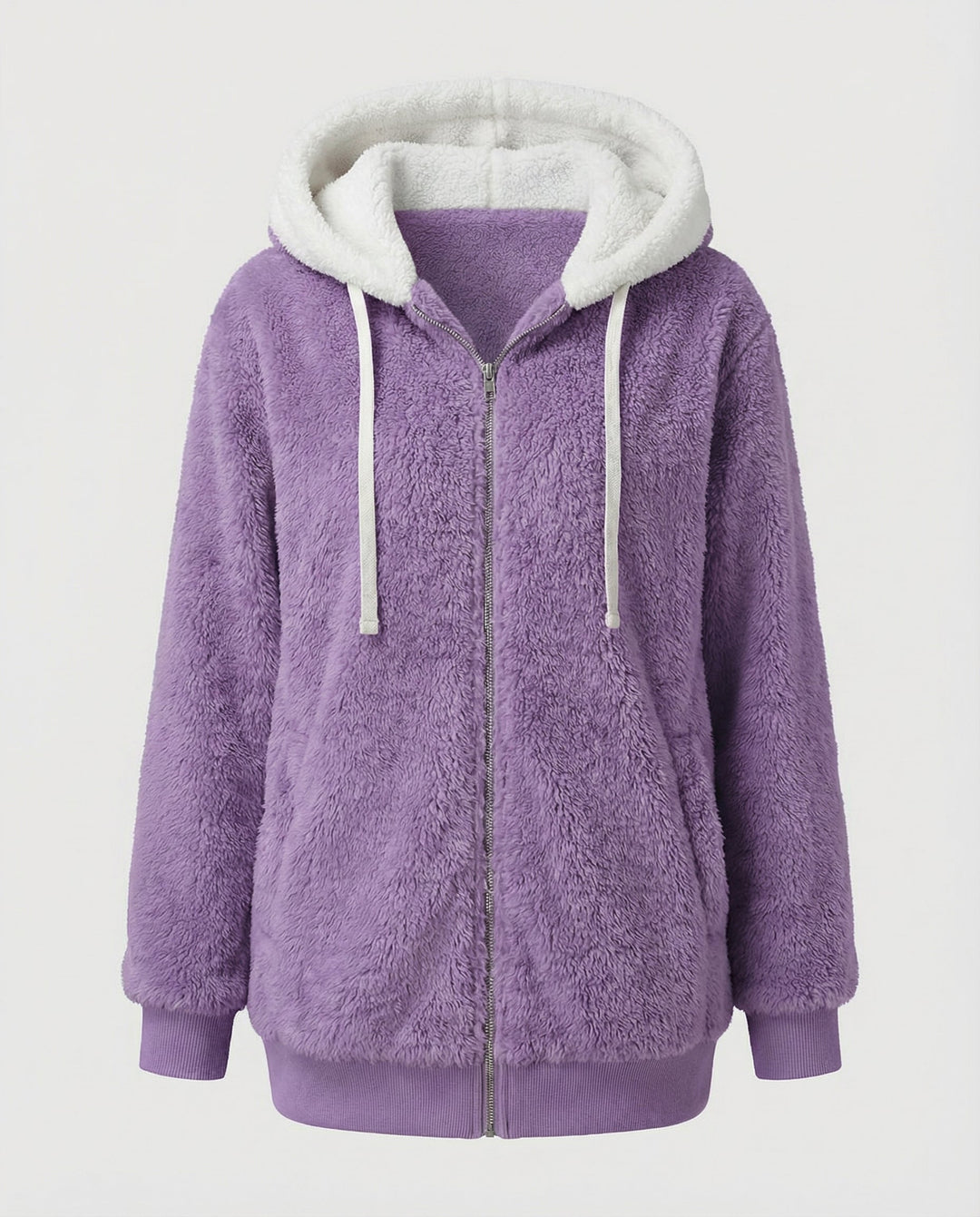 Übergroße Teddyjacke Damen | R&B