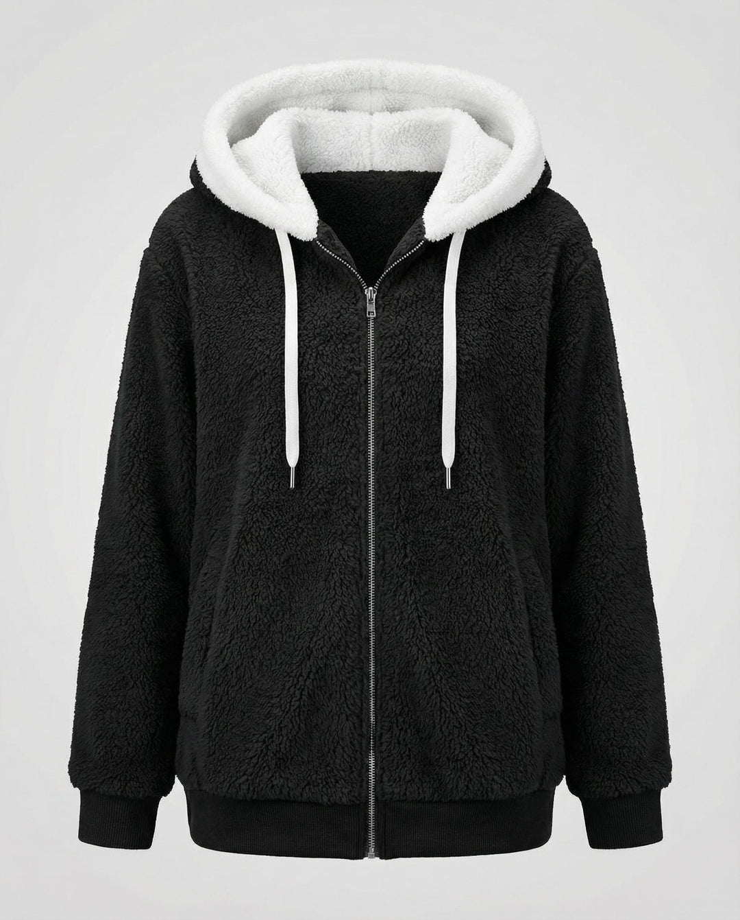 Übergroße Teddyjacke Damen | R&B