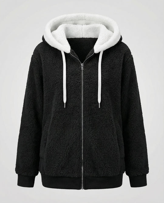 Übergroße Teddyjacke Damen | R&B