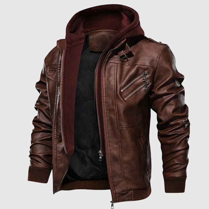 R&B | Windschutzscheiben Biker Lederjacke