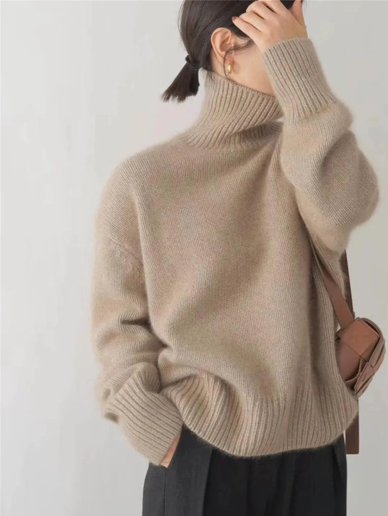R&B | Hoher Kragen Pullover