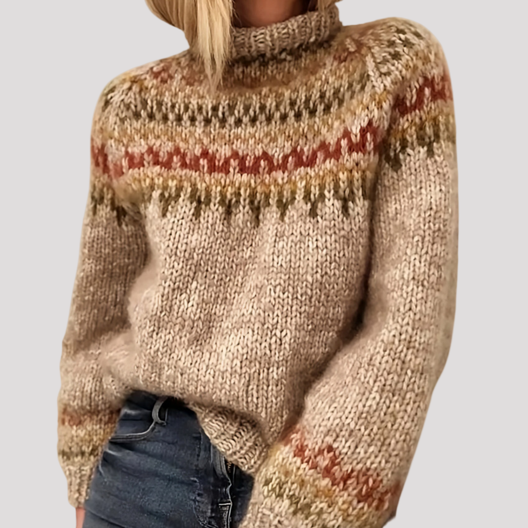 R&B | Isländischer Rollkragenpullover