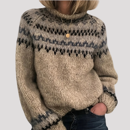 R&B | Isländischer Rollkragenpullover