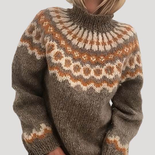 R&B | Isländischer Rollkragenpullover