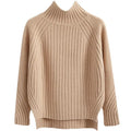 R&B | Pullover - Premium Rippstrick Rollkragenpullover