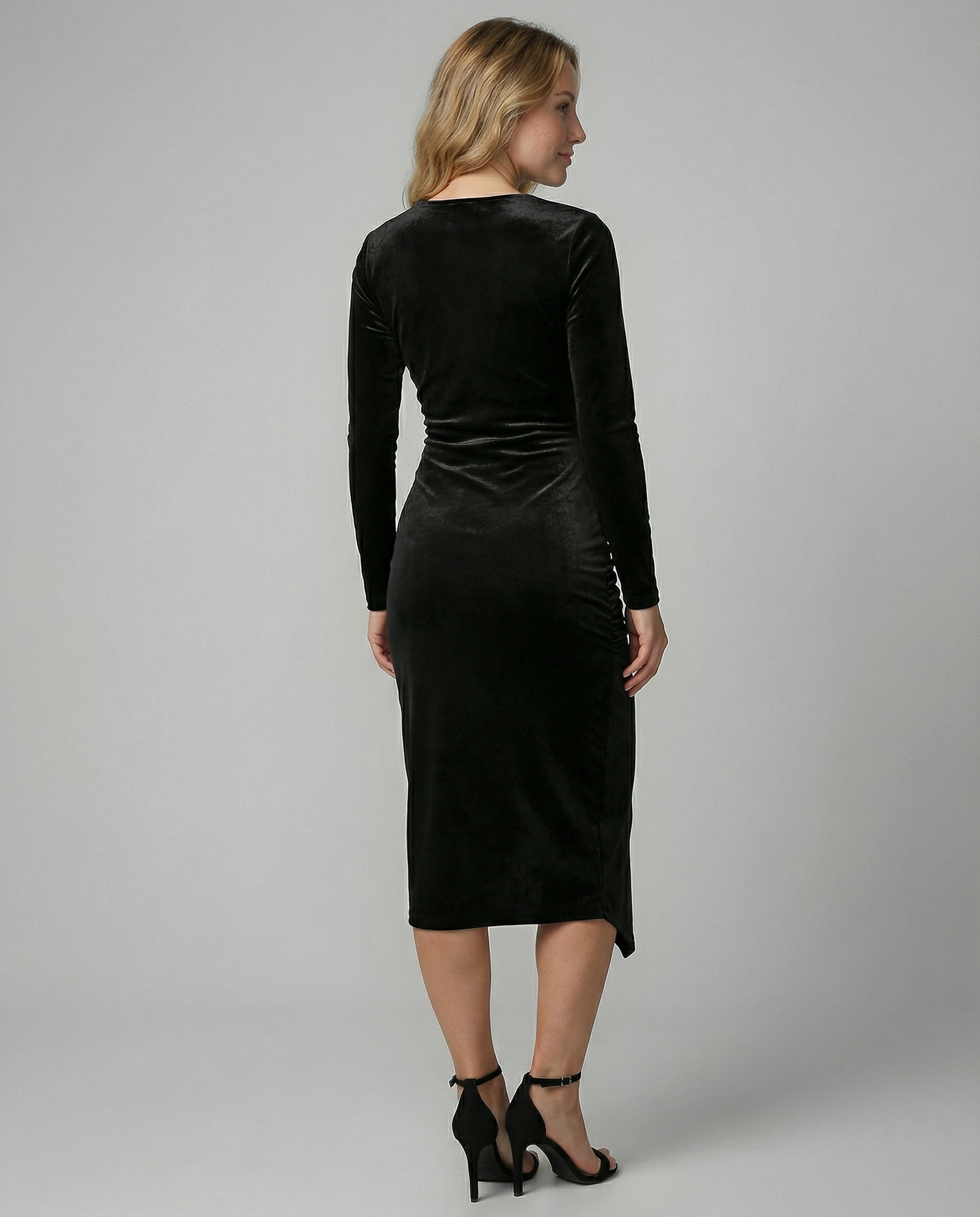 Elegantes Damen Samtkleid | R&B
