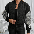 R&B | Moderne Herbstjacke mit Reißverschluss für Damen