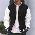 R&B | Stylische und klassische Bomberjacke mit Druckknöpfen für Herren