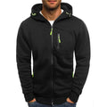 R&B | Herren Sweatshirt mit Kapuze Und Reißverschluss