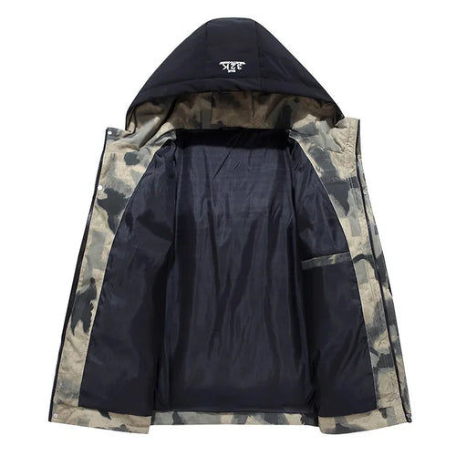R&B | Wattierte Jacke mit Kapuze