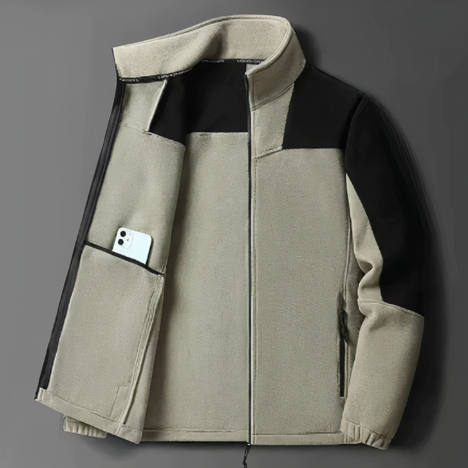 R&B | Atmungsaktives Fleecejacke