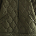 R&B | Leichte wattierte Herbstjacke mit kurzen Ärmeln für Damen
