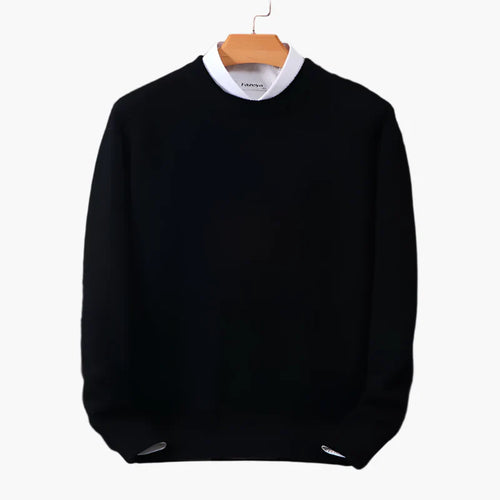 R&B | Business Pullover mit Kragen - Eleganter Strickpullover für Büro & Alltag