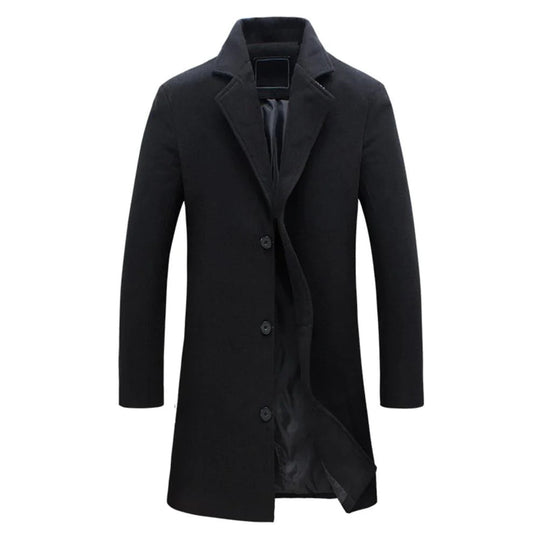 R&B - Stilvolle und Bequeme Lange Winterjacke für Herren