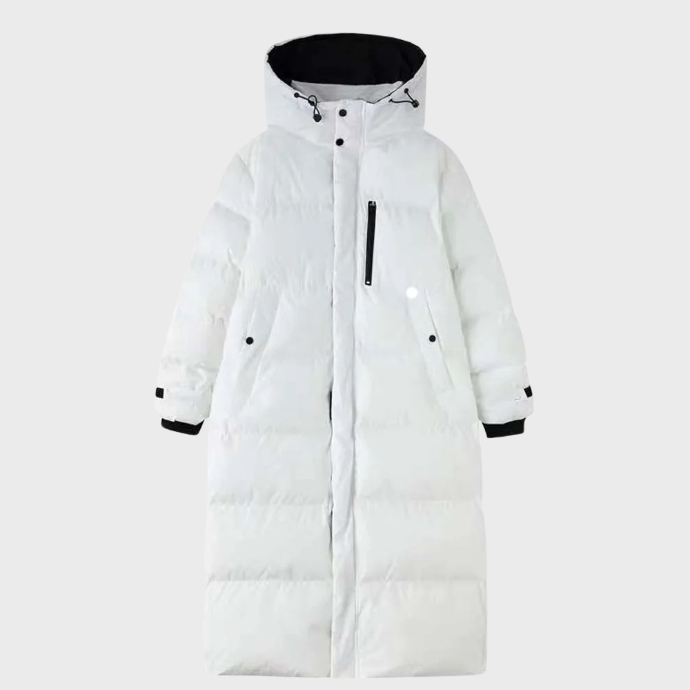 R&B | Extra warmer und langer Daunenmantel für den Winter