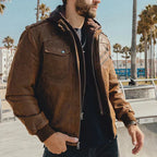 R&B | Eleganter Lederblouson für Männer