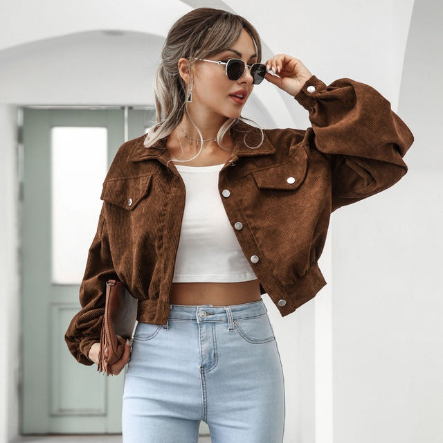 R&B | Kurze, Lässige Jacke für Frauen