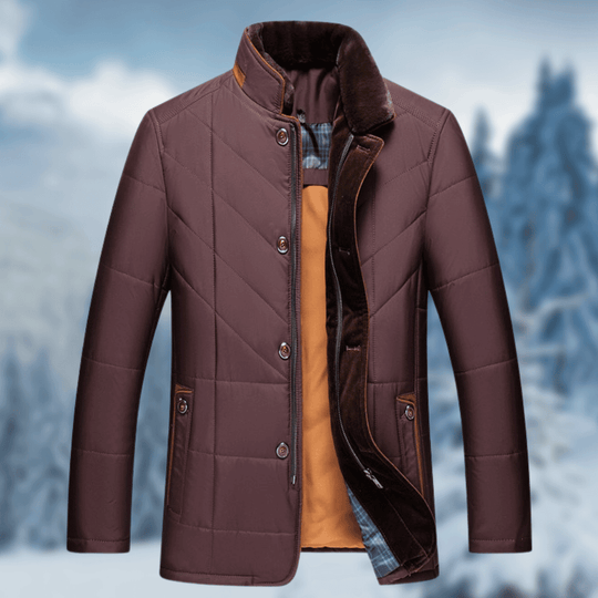 R&B | Lange Winter Steppjacke – Brett