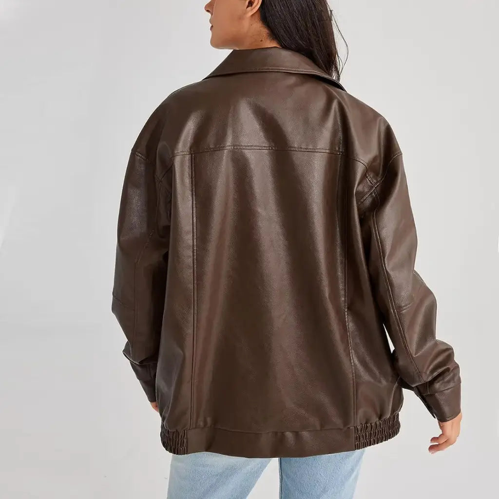 R&B | Elegante Lederjacke Damen