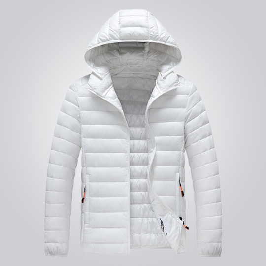 R&B | Wattierte Jacke mit abnehmbarer Kapuze
