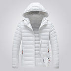 R&B | Wattierte Jacke mit abnehmbarer Kapuze