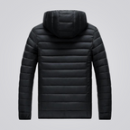 R&B | Wattierte Jacke mit abnehmbarer Kapuze