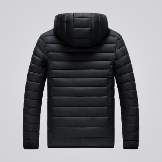 R&B | Wattierte Jacke mit abnehmbarer Kapuze