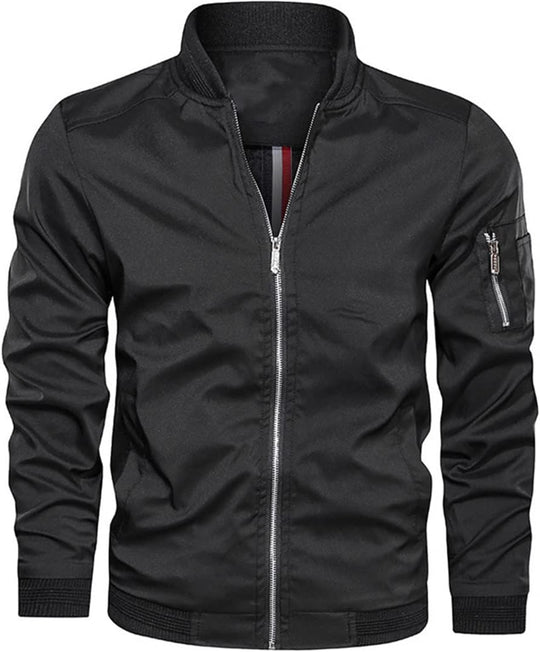 R&B | Schlanke Leichte Herren Bomberjacke