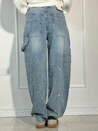 Damen Jeans mit Diamant-Optik & Klassischem Schnitt | R&B