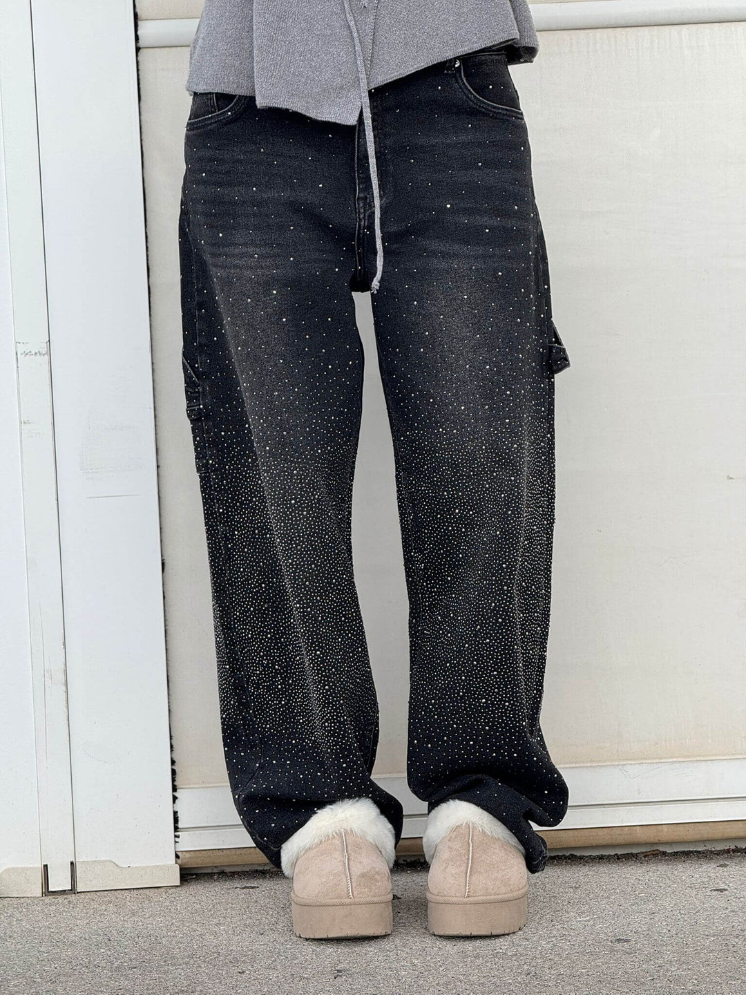 Damen Jeans mit Diamant-Optik & Klassischem Schnitt | R&B