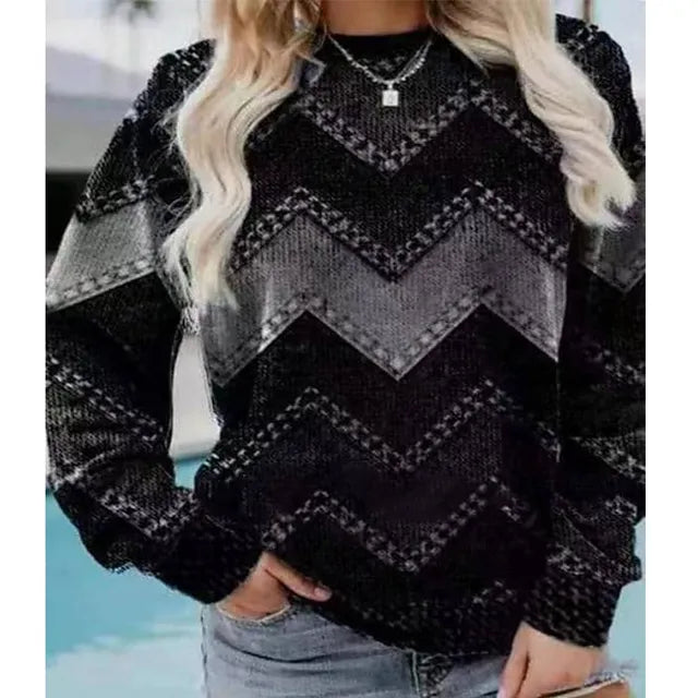 R&B | Bedruckter Pullover
