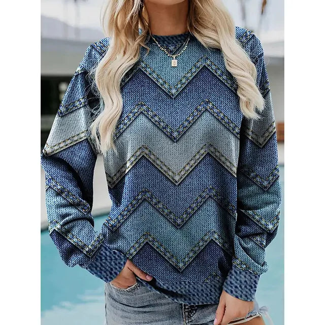 Druckpullover