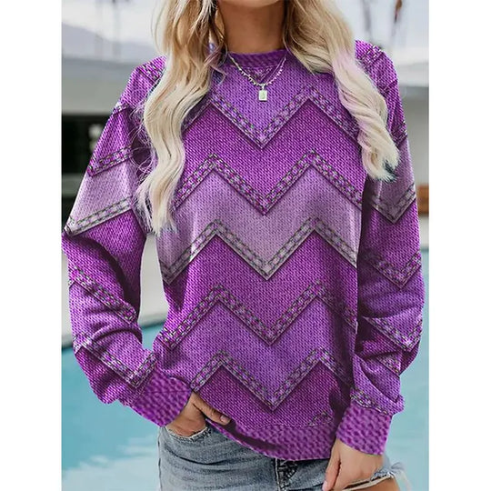 R&B | Bedruckter Pullover