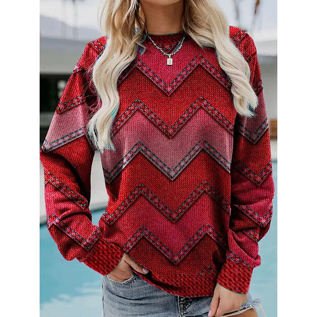 Druckpullover