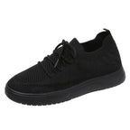 Schwarze StrickSneaker R&B